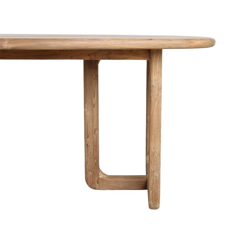 DINING TABLE INV TEAK 240